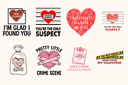 True Crime Valentine PNG Bundle, an Object Graphic by MIRoots Design Studio (Thumbnail 3 of 6)