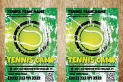 Tennis Camp Team Flyer, a Flyer Template by PenciGraphics (Thumbnail 2 of 3)