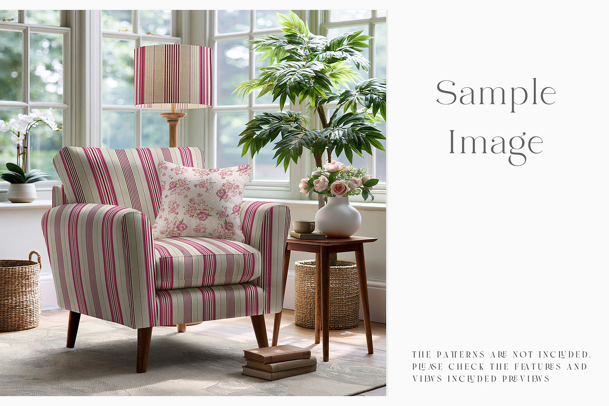 Armchair Upholstery Mockup, a Household Mockup by mock-ups (Photo 5 of 11)