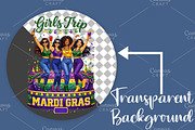 Girls Trip Mardi Gras PNG, an Illustration by Canvas Craft (Thumbnail 2 of 6)