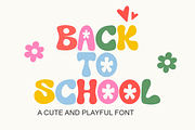 Back To School, a Script Font by InermediaSTUDIO (Thumbnail 1 of 8)