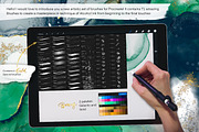 Galaxy Alcohol Ink Brushset, a Brush Add-On by Letter Elfa Studio (Thumbnail 2 of 11)