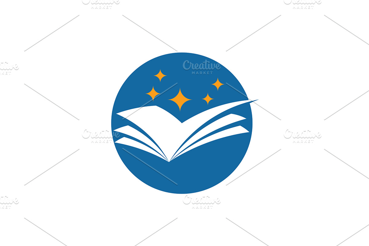 20 Logo Books Template Bundle, a Branding & Logo Template by Acongraphic (Photo 16 of 21)