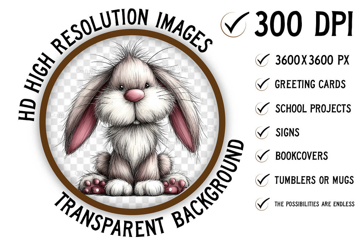 Whimsical Western Animal Clipart, an Illustration by Craft Nest (Photo 8 of 8)