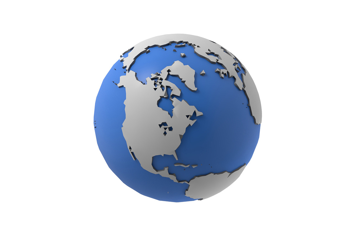 Earth low poly simple design cartoon, an Environmental 3D Model by CGTech (Photo 15 of 24)