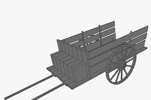 Wooden Cart