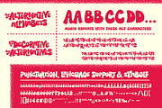 Hells Bells - 1970s Bell Bottom Font, a Sans Serif Font by Wingsart Studio (Thumbnail 5 of 15)