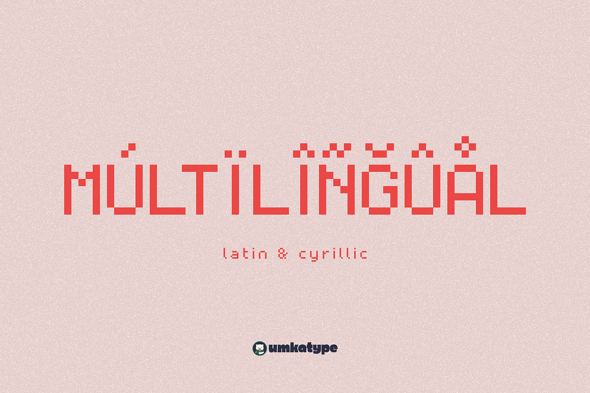 Retropix Pixel Game Font, a Font by alpercakici (Photo 5 of 9)