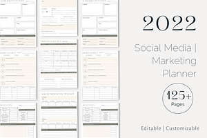 2022 Social Media Marketing Planner