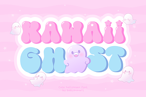 Kawaii Ghost Font