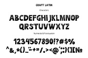 Craft font, a Font by Malena (Thumbnail 2 of 6)
