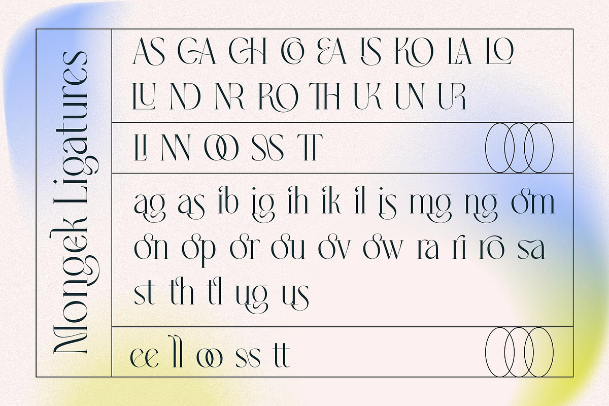 Mongek Typeface, a Sans Serif Font by alit design (Photo 12 of 16)