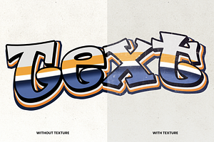 Retro Text Photoshop Effect