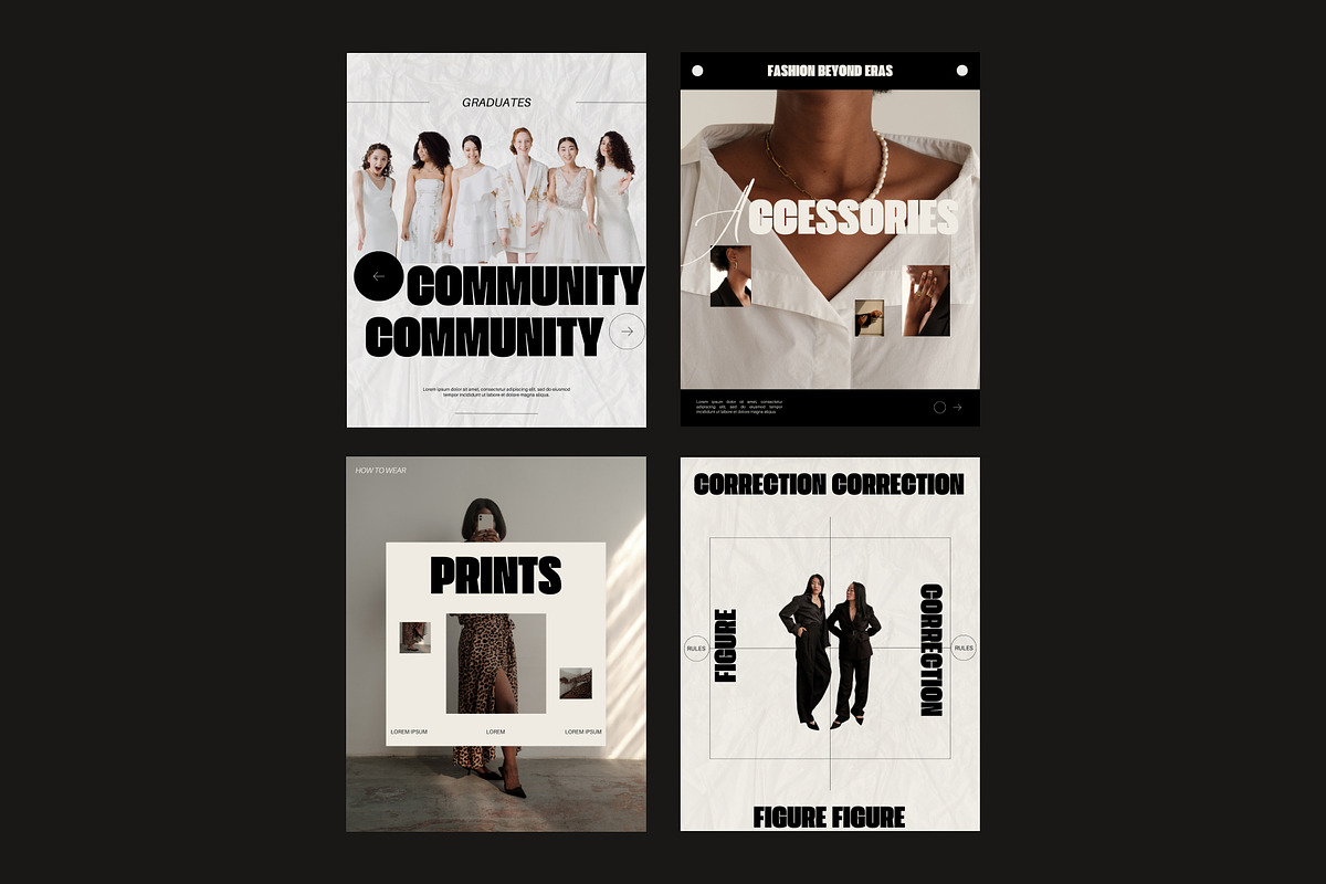 ADAM - Instagram Template Kit, a Templates & Theme by GothicStudio (Photo 6 of 10)