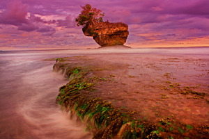 Madasari beach containing beach, sunset, and beautiful
