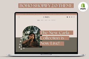 Carla - Boho Shopify Theme