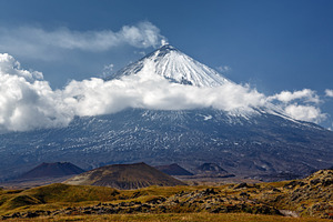 Klyuchevskoy Volcano on Kamchatka, a Nature Photo by Alexander-Piragis