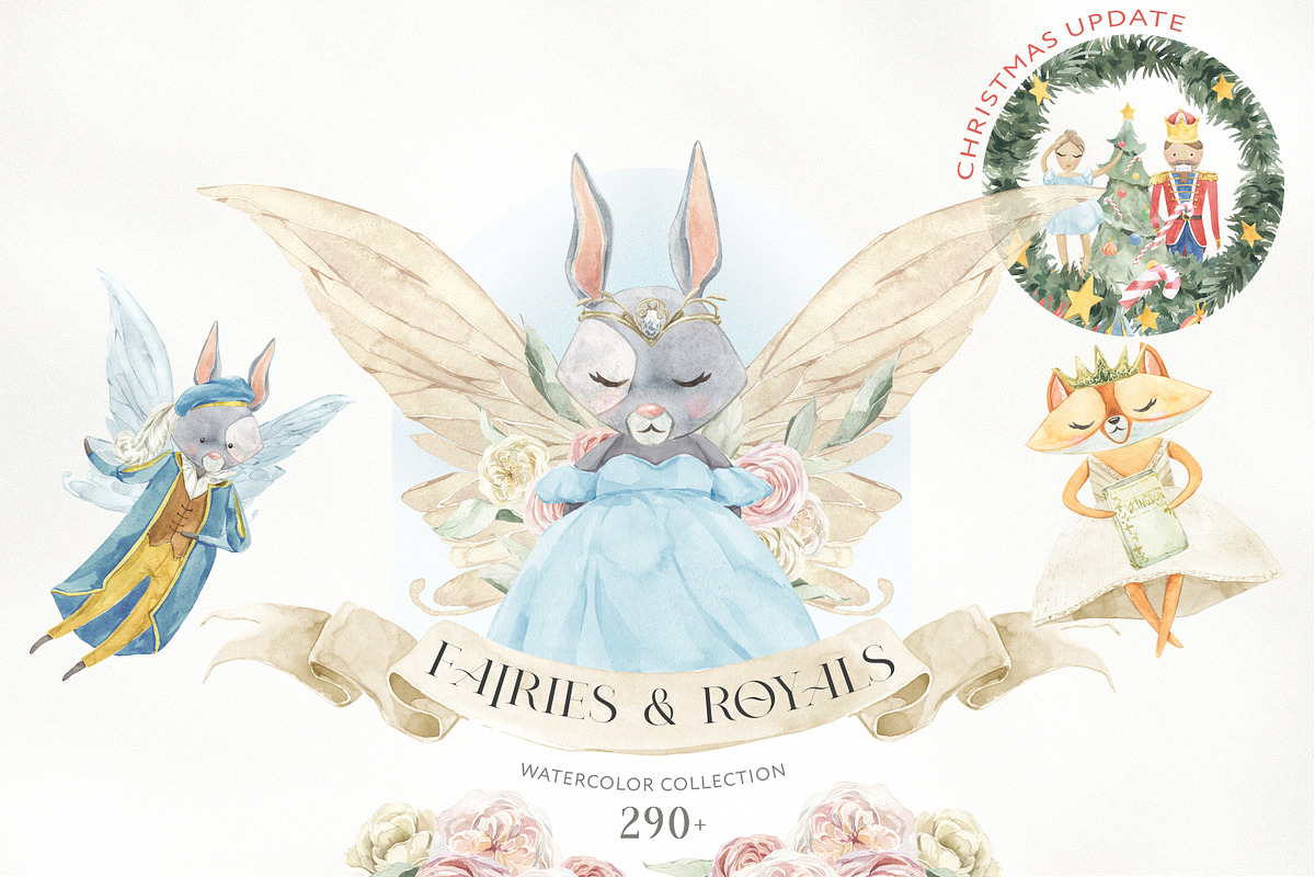 Fairies & Royals Character Creator, an Animal Illustration by Cat In Colour (Photo 1 of 13)