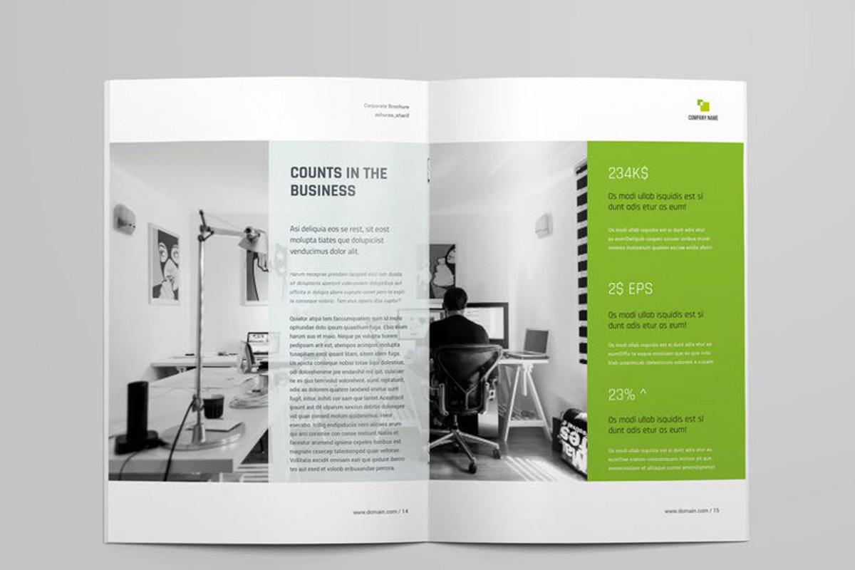 Annual Report, a Brochure Template by Elite_Standard (Photo 10 of 15)