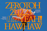 ZT Bros Oskon 90s - 72 Styles, a Serif Font by zelow type (Thumbnail 5 of 15)
