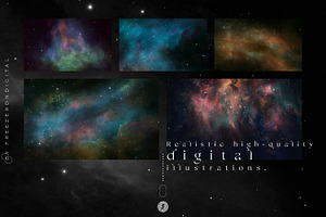 Unbound - Nebula Backgrounds