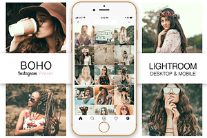 BOHO Instagram Blogger Preset