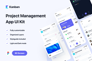 Kanban - Project Management UI Kit