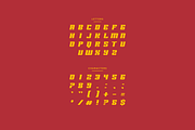 Ronaro - Modern Sport Typeface, a Sans Serif Font by Letterna (Thumbnail 3 of 4)