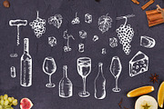Wine&winery-clipart+bonus, a Food Illustration by Astarte_design (Thumbnail 5 of 9)