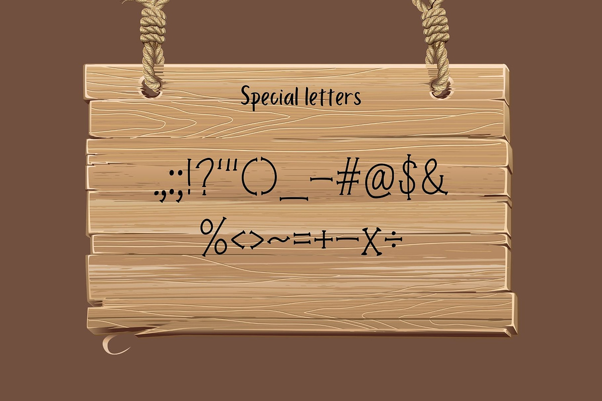 Struck wood Display font, a Sans Serif Font by Mehul Munjani (Photo 8 of 9)