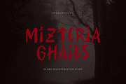 Mizteria Ghaibs, a Blackletter Font by artism_design (Thumbnail 1 of 6)