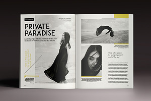 8 InDsgn Magazine Brochure Templates