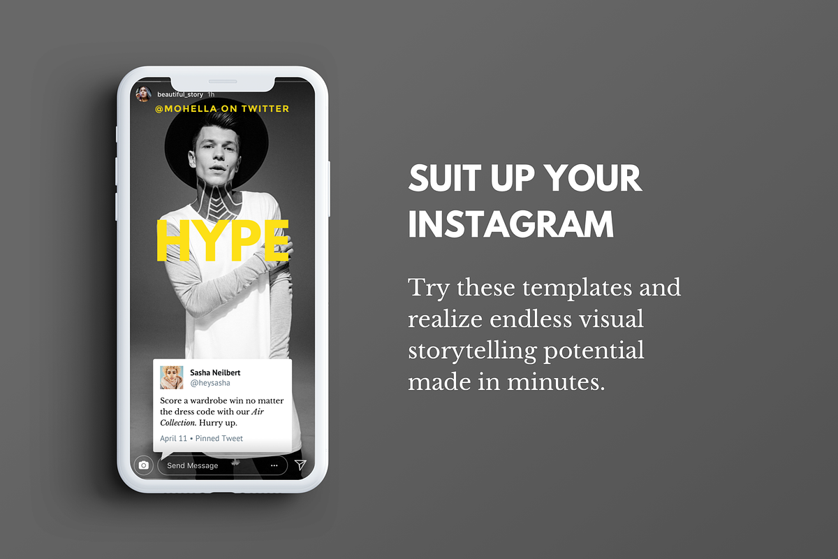 Air: 12 Instagram Template Bundle, a Social Media Template by Nice, Very Nice (Photo 3 of 5)