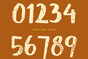 CS Brawley Stamp, a Sans Serif Font by Craft Supply Co. (Thumbnail 6 of 8)