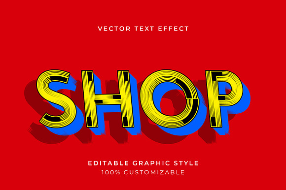 Retro Pop Art Text Effect preview 3