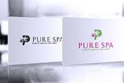 Pure Spa Logo Template, a Branding & Logo Template by GladicMonster (Thumbnail 2 of 6)
