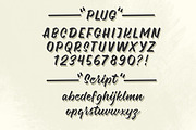 Watshot & Bonus Vector, a Script Font by addictype (Thumbnail 4 of 5)