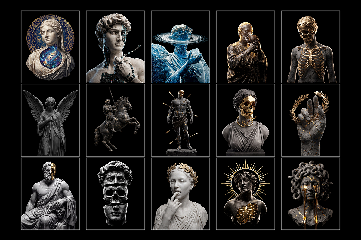 Neo Classical Statues Collection, an Object Graphic by PopotLane (Photo 3 of 8)