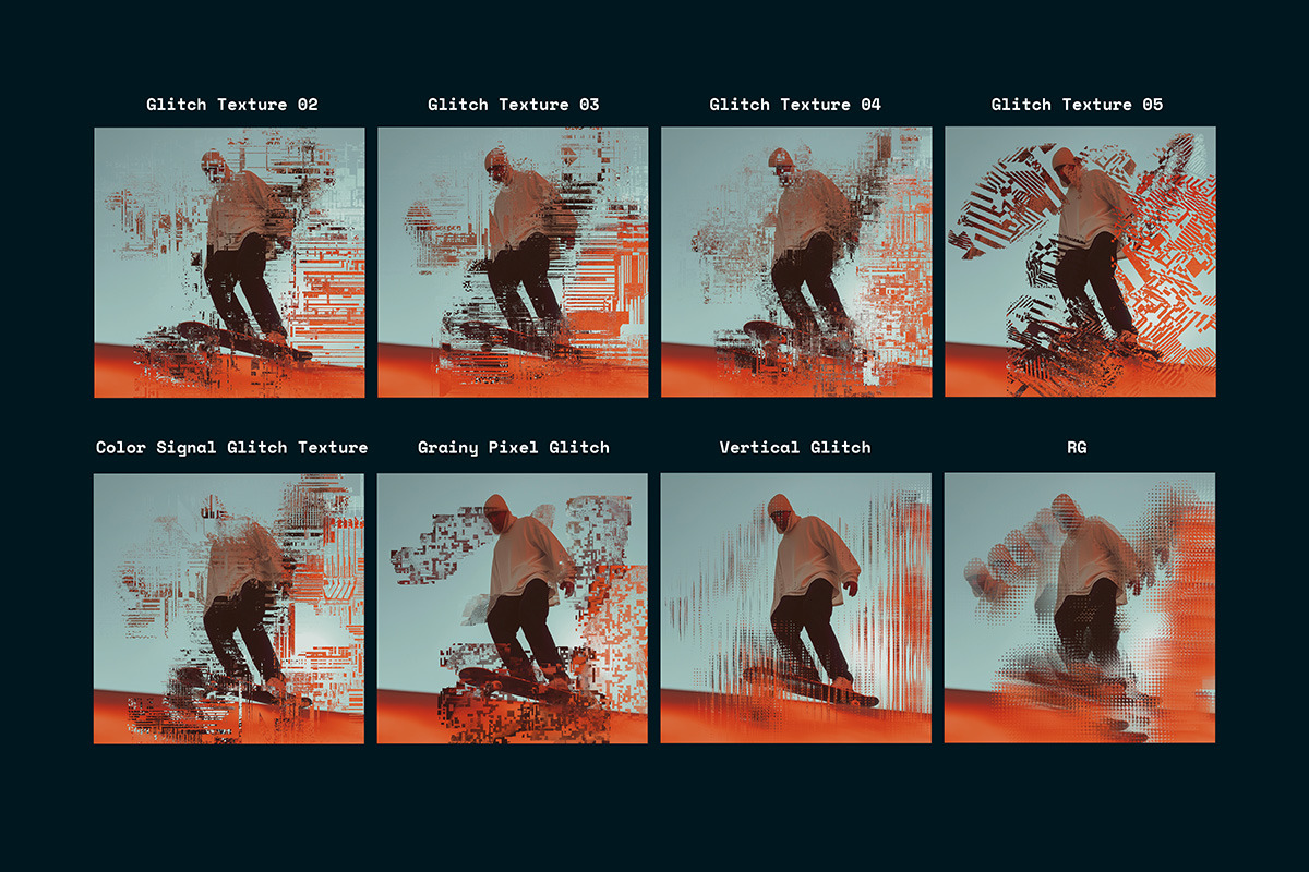 Glitch and Pixel Brushes, a Brush Add-On by Tomasz Ostrowski Design (Photo 10 of 15)