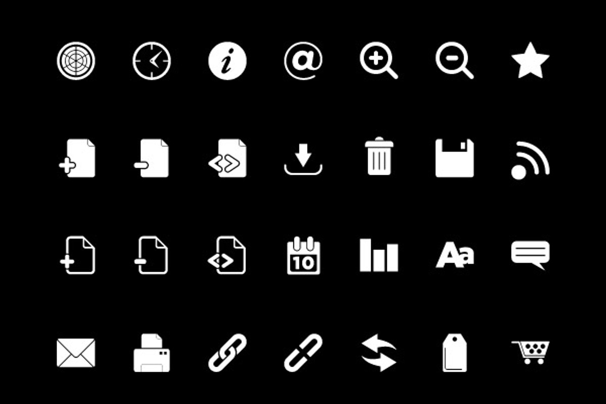 Modern Metallic Vector Icons Pack 1, an Icon by Design Panoply