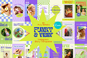 Funky Instagram Templates Bundle, a Social Media Template by Hell Yeah Designs (Thumbnail 2 of 13)