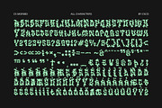CS Morbid – Black Metal Font, a Blackletter Font by Craft Supply Co. (Thumbnail 8 of 8)