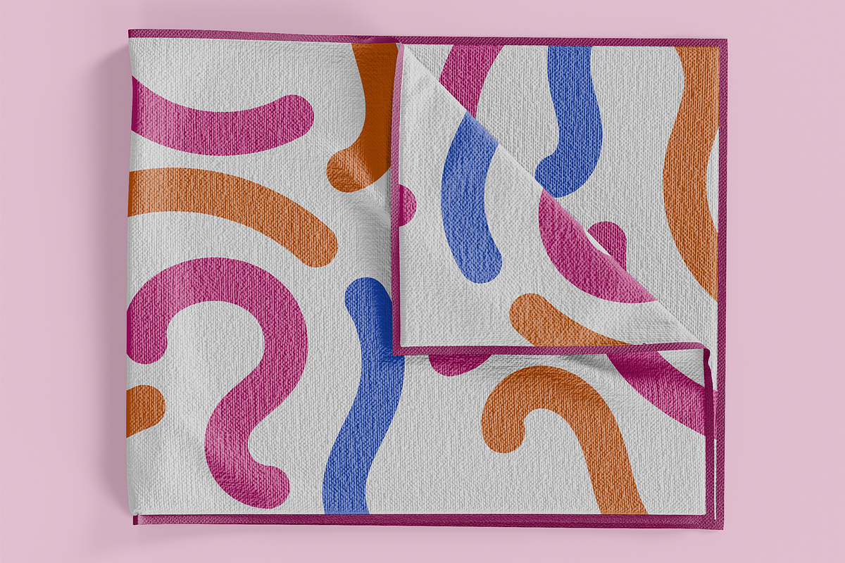 Beach Towel Mockup, a Household Mockup by Hubzway