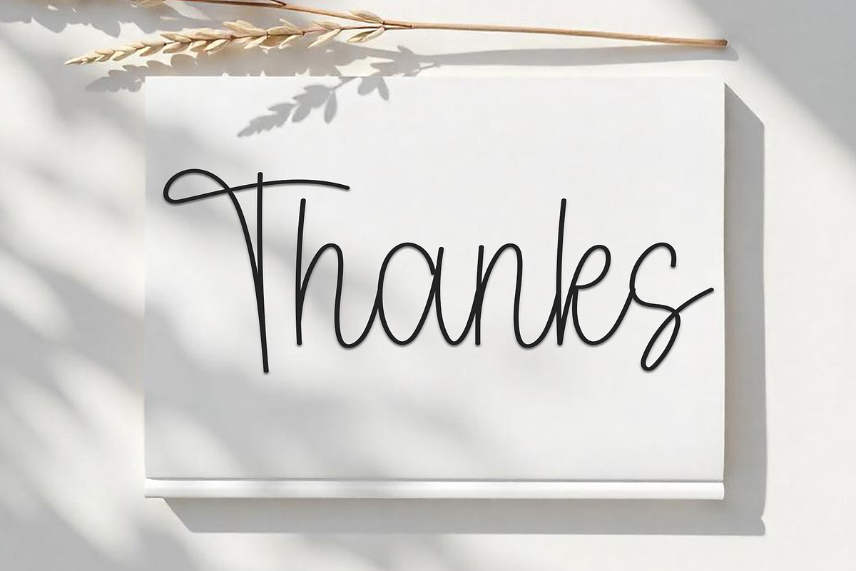 Outside Beautiful, a Handwritten Font by FreshTypeINK (Photo 8 of 8)