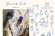 Besties Party Kit. Sketch Collection, a Decorative Illustration by Polli Deeva (Thumbnail 3 of 14)
