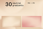 Neutral Beige Gradients JPG PNG, a Texture Illustration by MariiaVD (Thumbnail 1 of 4)