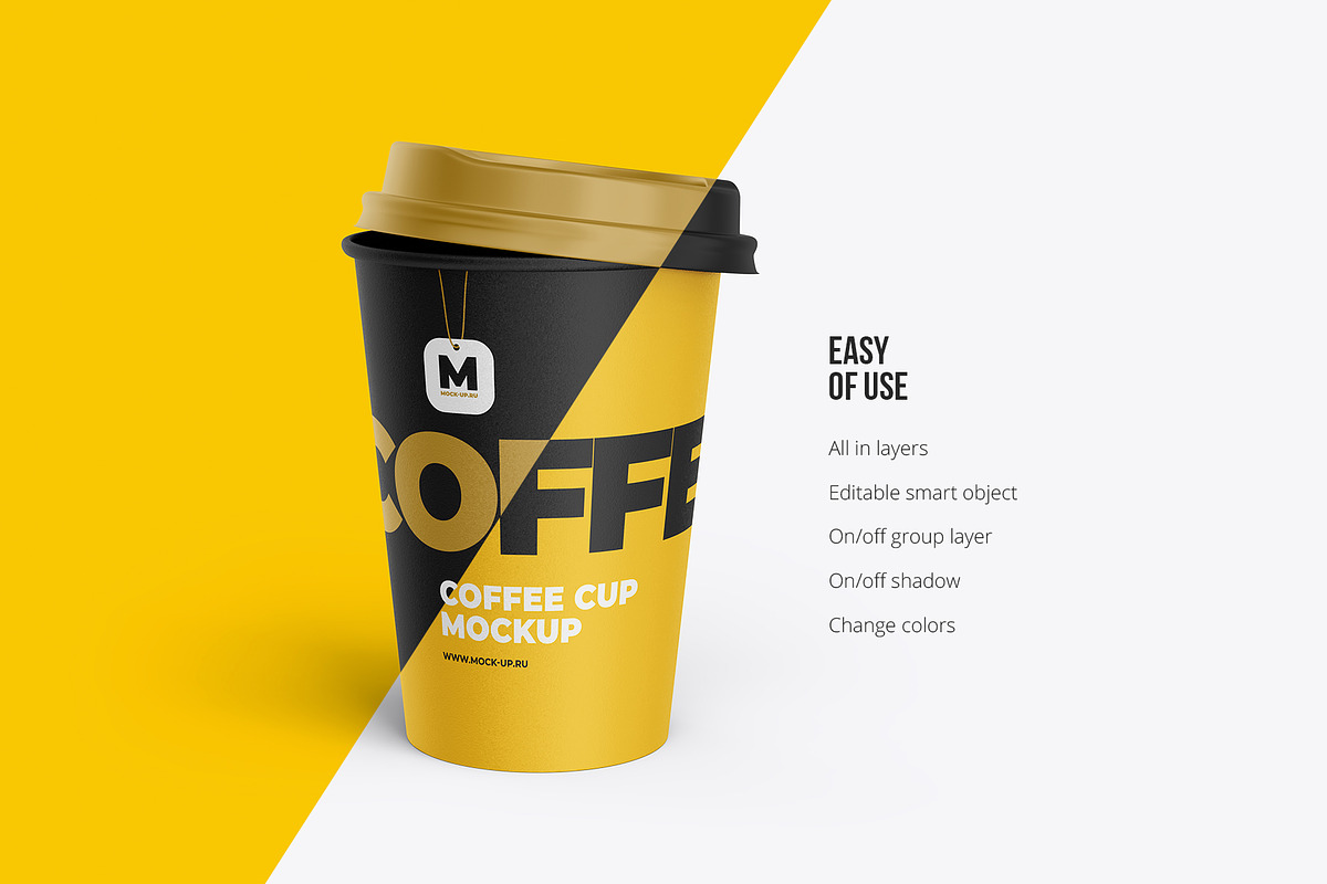 Coffee Cup Mockup, a Cups & Container Mockup by easymock (Photo 6 of 8)