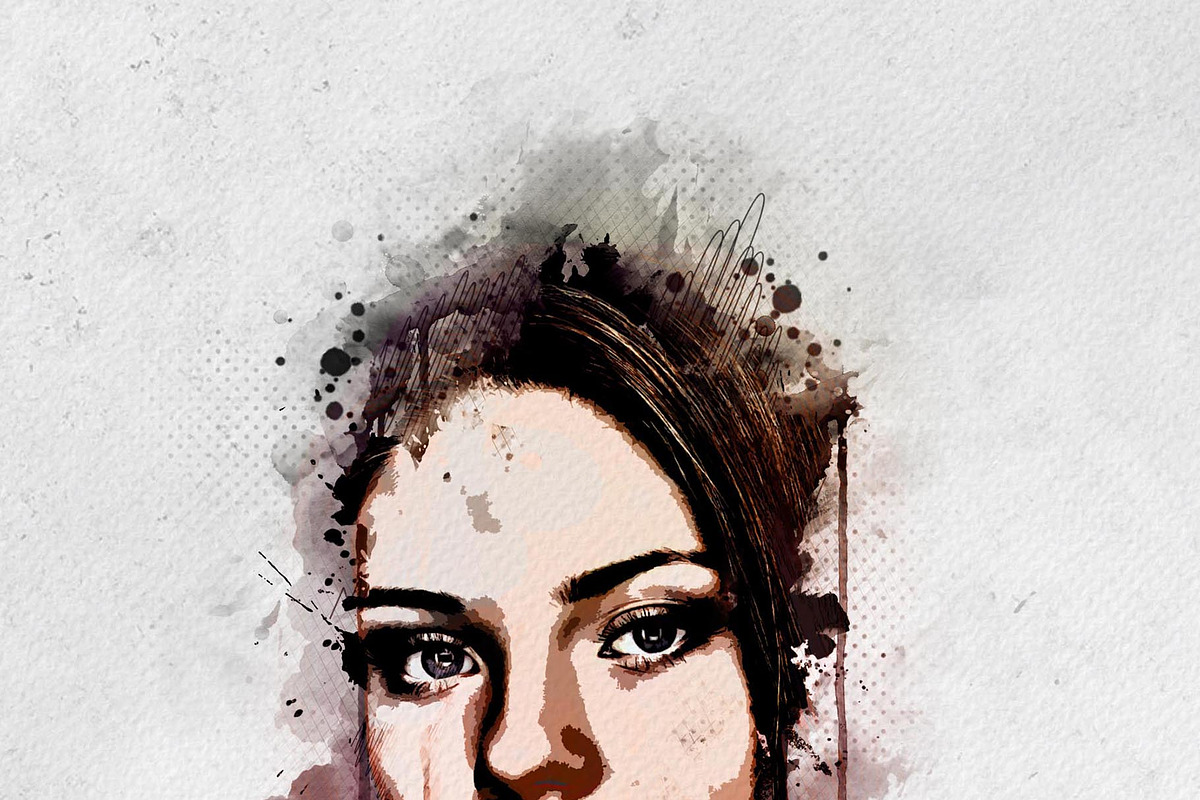 Beautiful Portrait Art Photo Effect, an Action Add-On by MRI STUDIO (Photo 10 of 18)