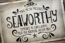 Seaworthy Typeface & Nautical Pack