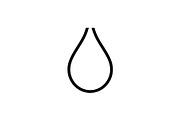 Water Drop Silhouette Vector Bundle, an Illustration by musafir_fashion (Thumbnail 12 of 51)
